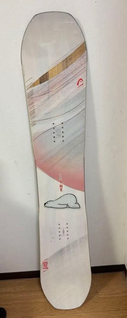 HEAD SHINE 142 スノーボード　デッキパッドつき