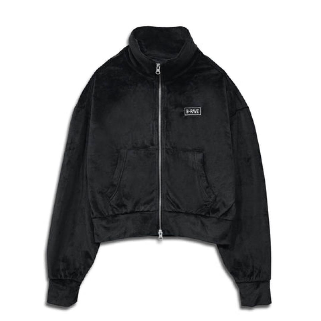 一時値下げ中 B-RAVE ロゴ ベロアトラックジャケット
