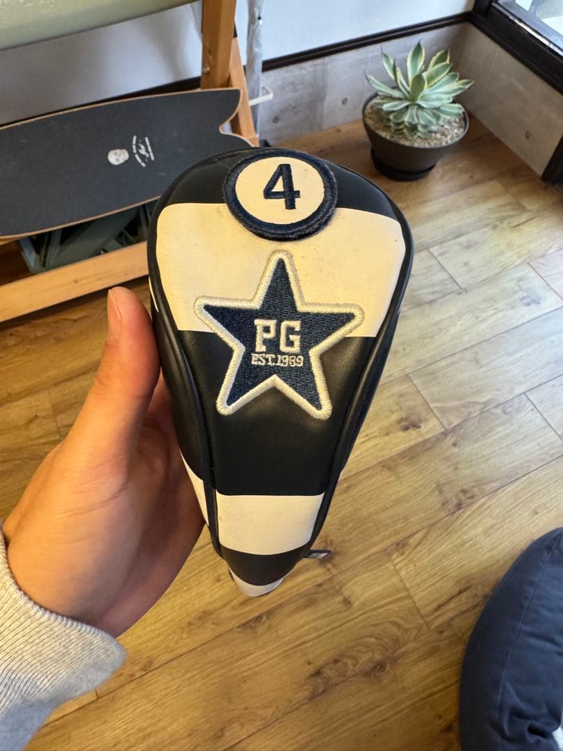 PEARLY GATES キャディバッグ ヘッドカバーフルセット