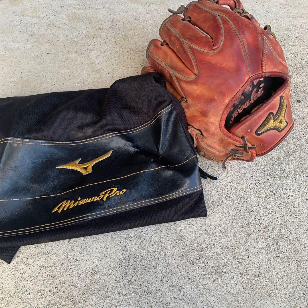 MizunoPro 軟式グローブとケースセット