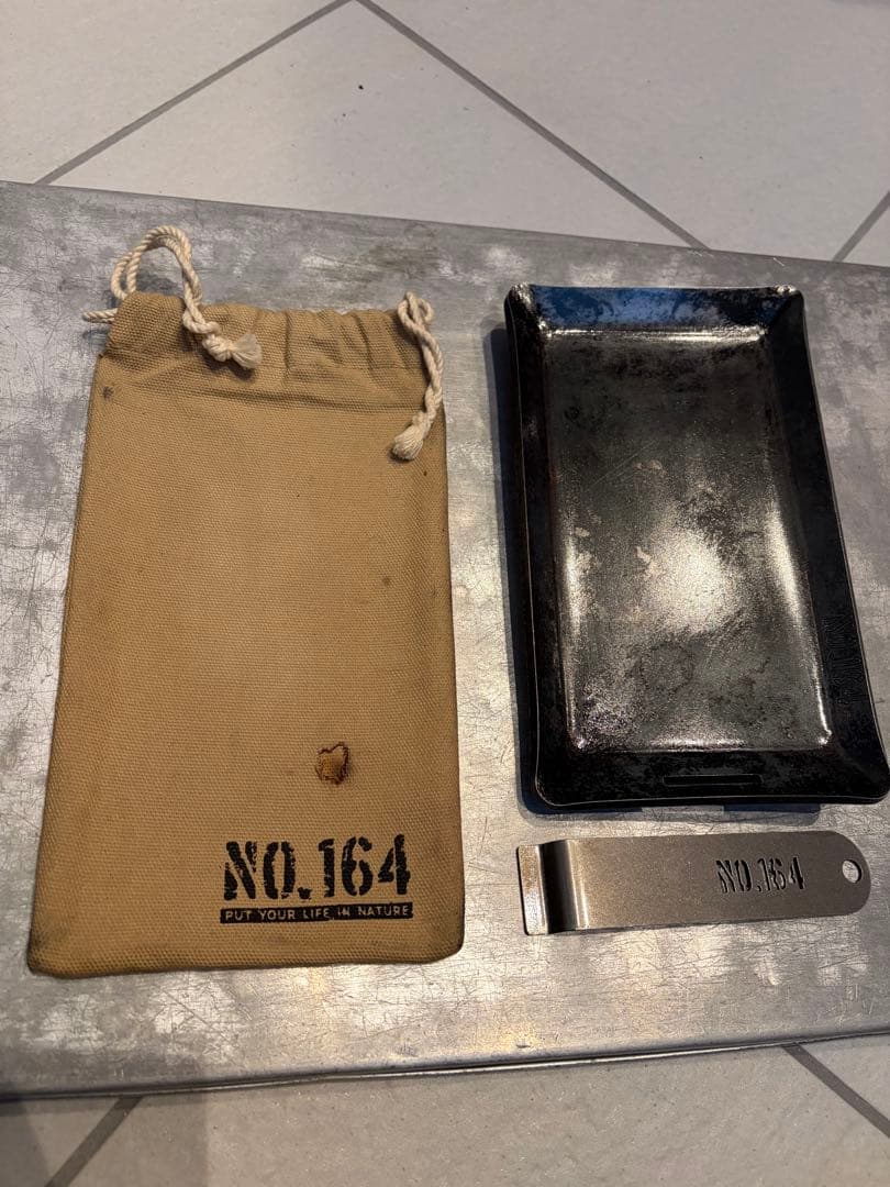 NO.164 ソロ用鉄板セット【独焼鉄板4.5mm】