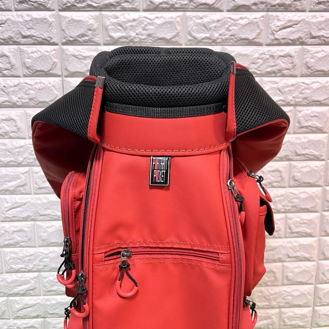 超美品　HONMA キャディーバッグ　CB12317 8.5型　多収納　目立つ