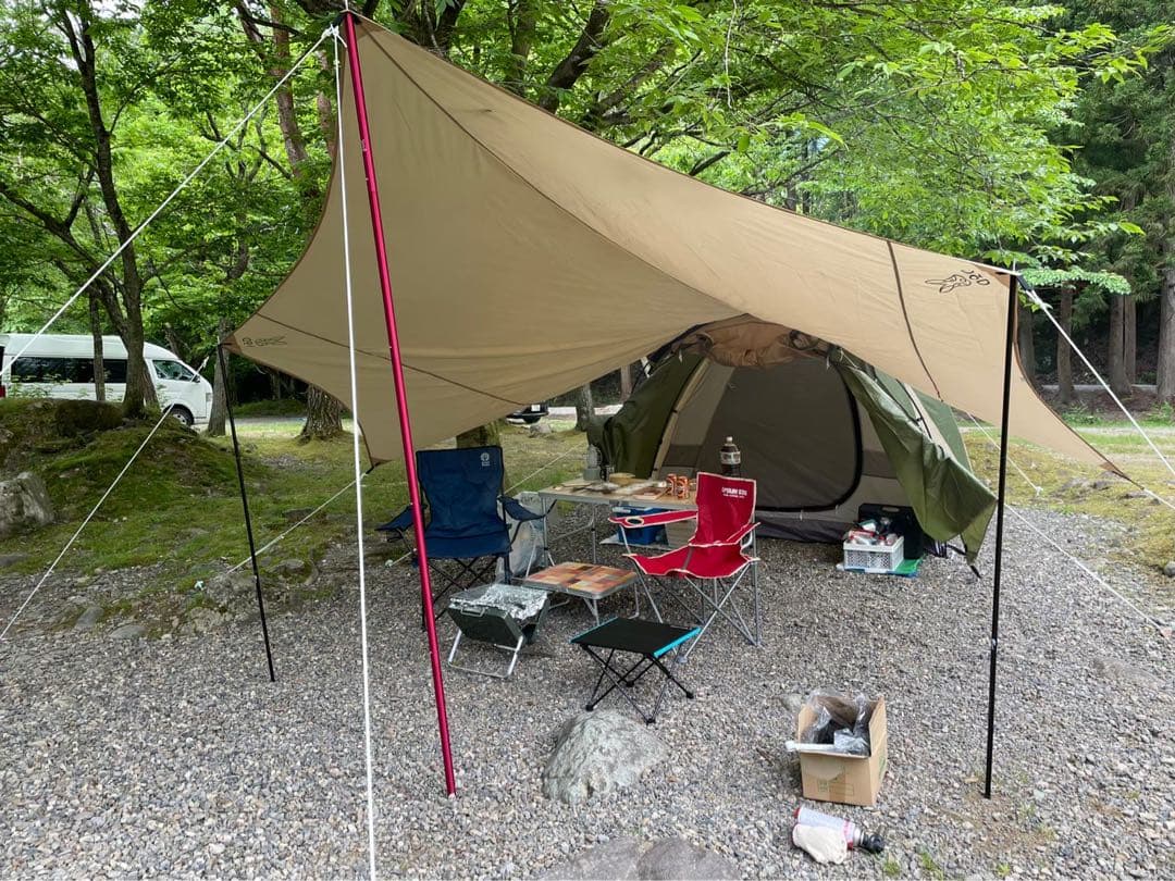 最終価格値下げ！　美品　DOD キャンプテント セット販売