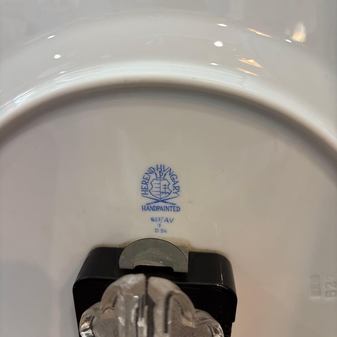 稼働品　ヘレンド(HEREND) パセリグリーン ウォールクロック