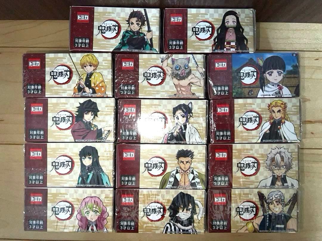 【新品】鬼滅の刃トミカ　14台セット