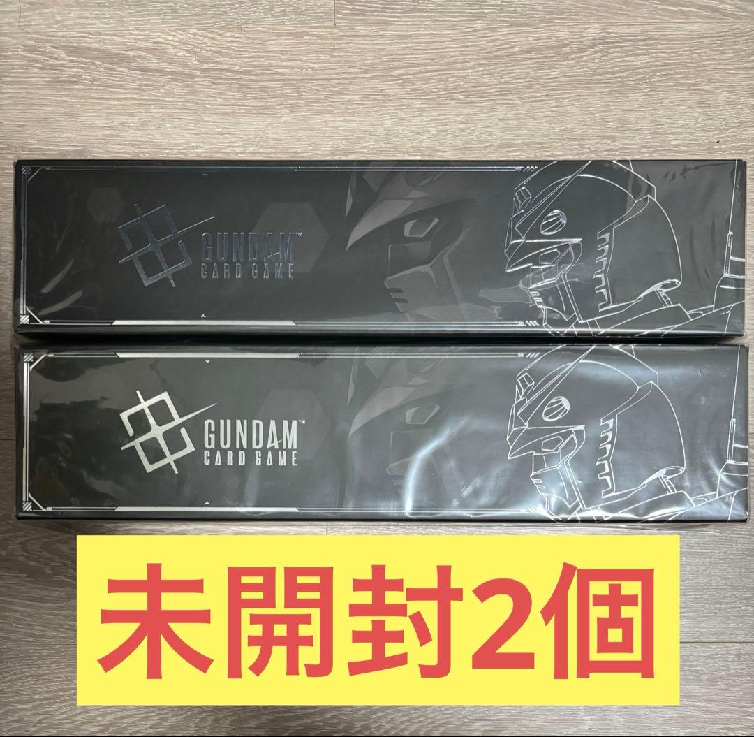 【未開封2個】ガンダムカードゲーム　オフィシャルグッズセットファーストコンバット