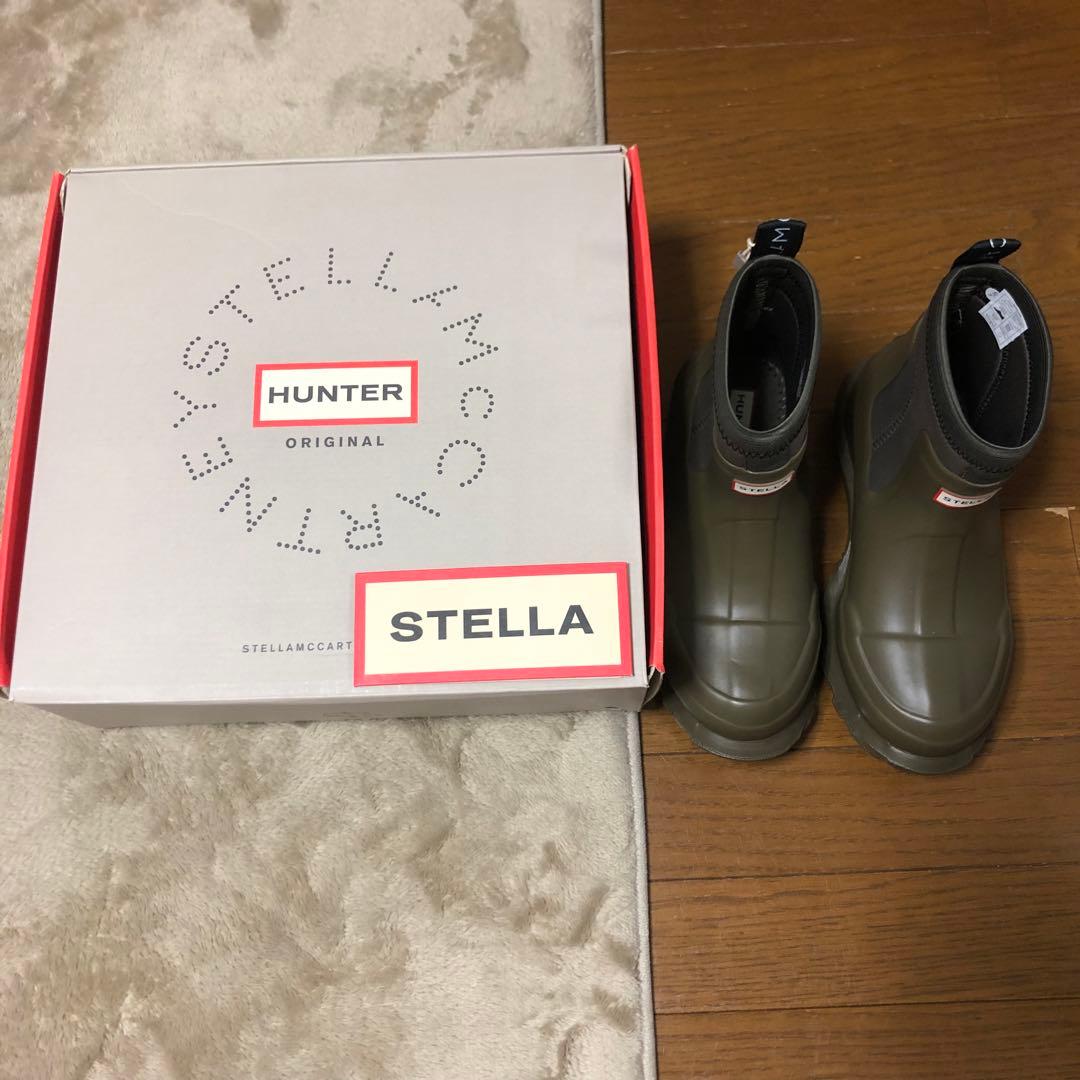 新品！ハンター&ステラマッカートニー　レインブーツ