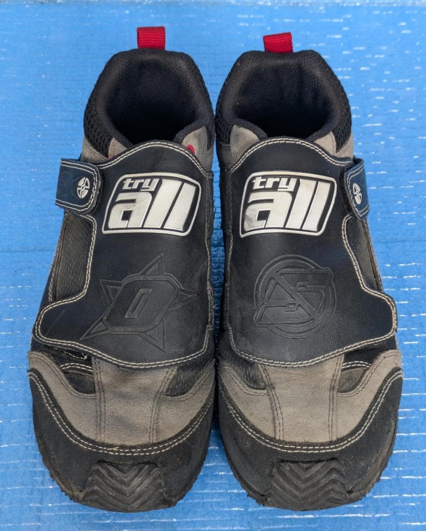 トライオール シューズ 女性 子供 24cm 自転車 MTB トライアル 靴 黒