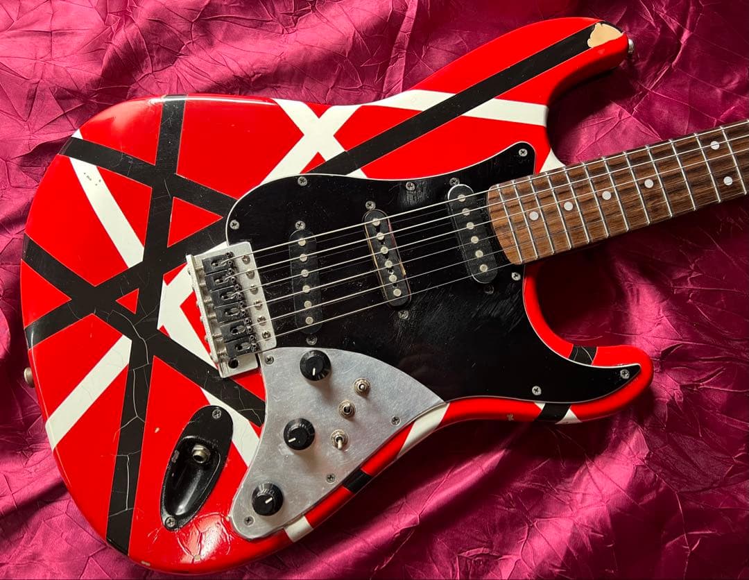 検)EVH ヴァンヘイレン フランケンエレキギターメーカー不明ストラトキャスター