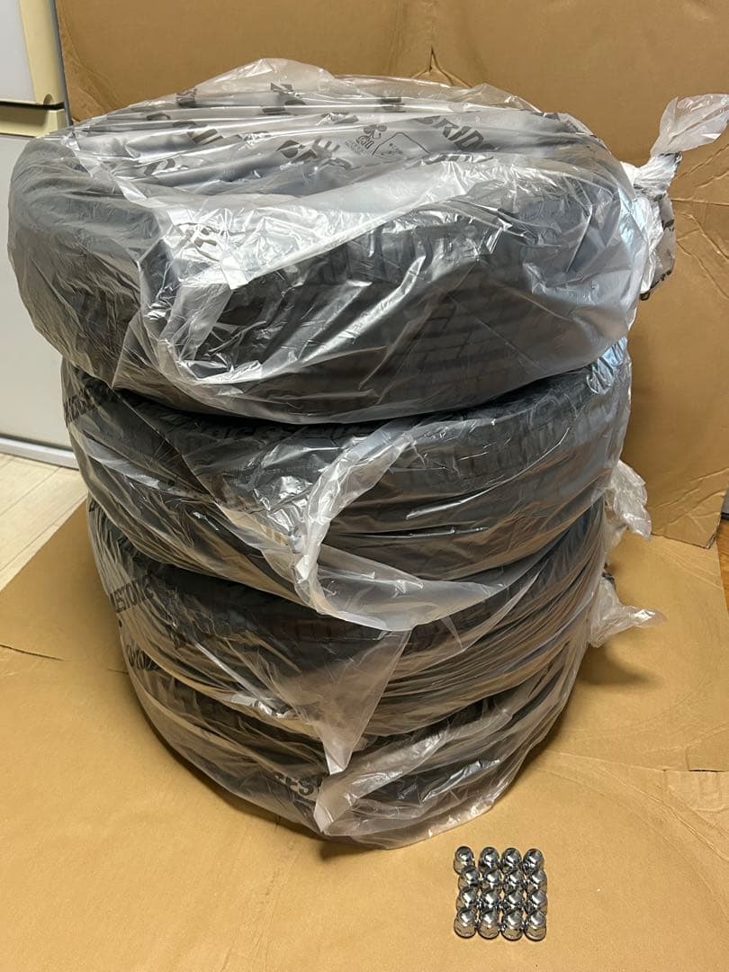 NBOXカスタムターボ【JF5】　15インチ純正ホイール＋タイヤ　4本セット