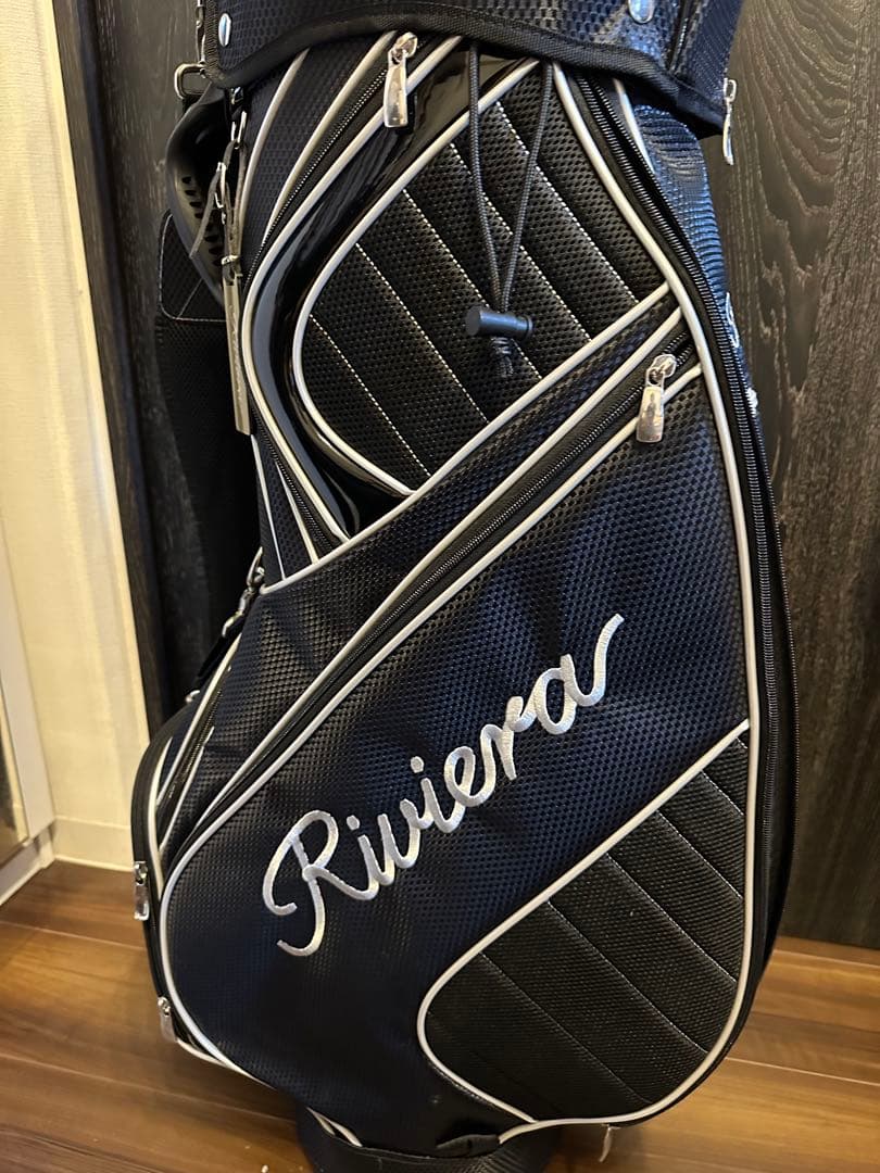 【美品】Riviera ゴルフキャディバッグ