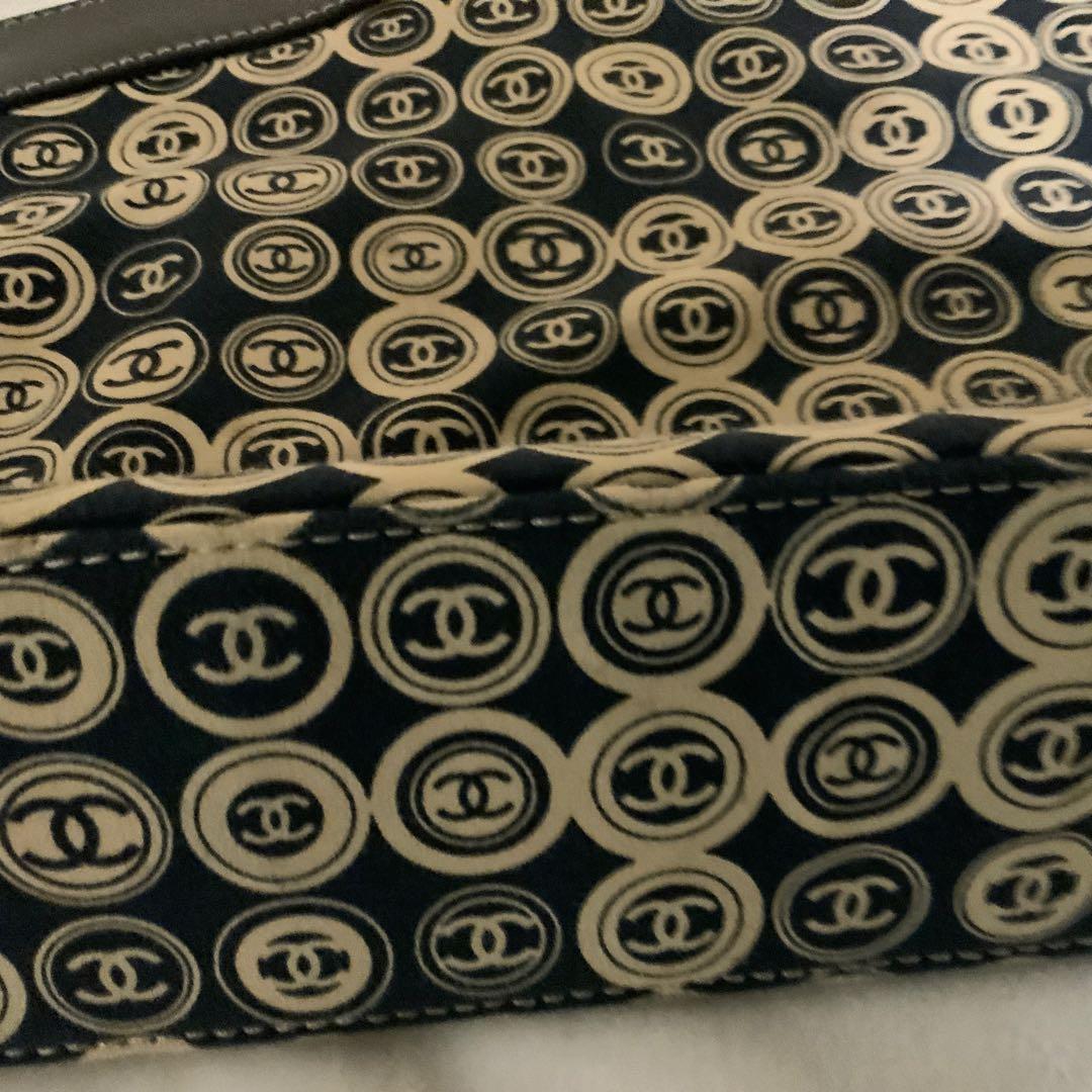 CHANEL❣️レアシャネルココマーク総柄バンドバック