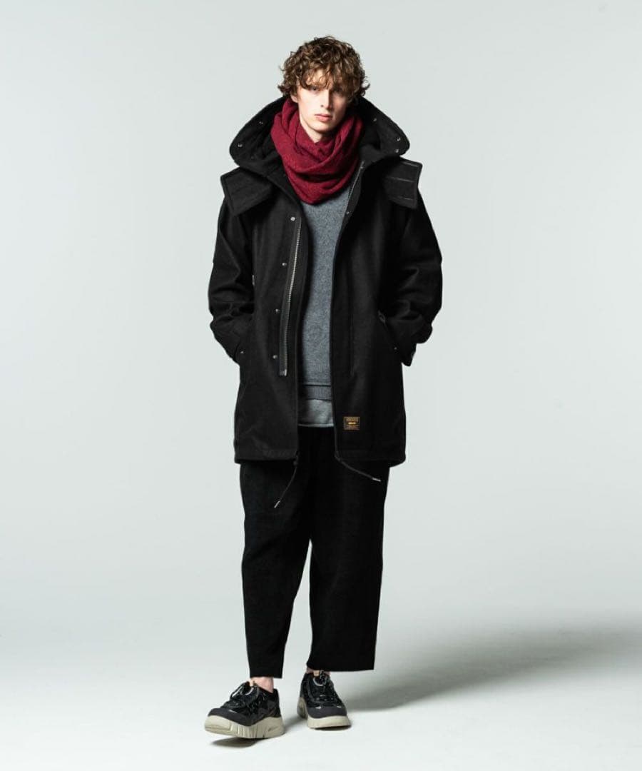 glamb グラム Melton mods coat/メルトンモッズコート