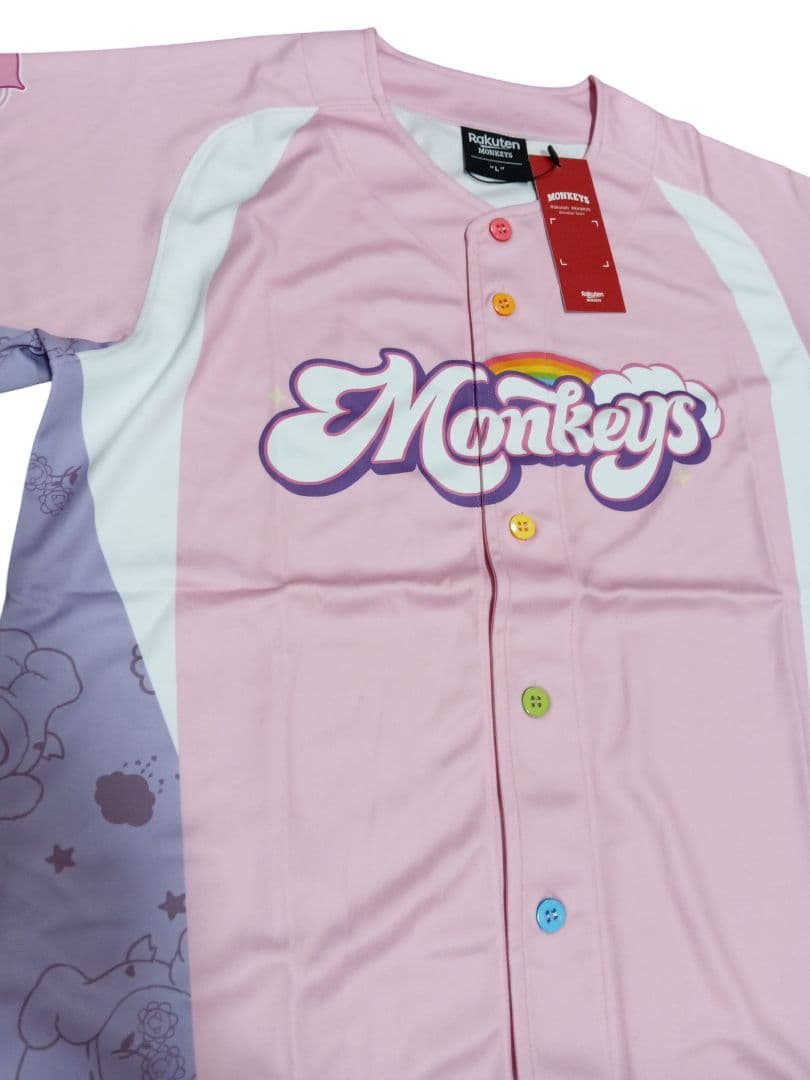Cure Bears キュアベア　楽天モンキーズ　 応援　ユニフォーム ピンク
