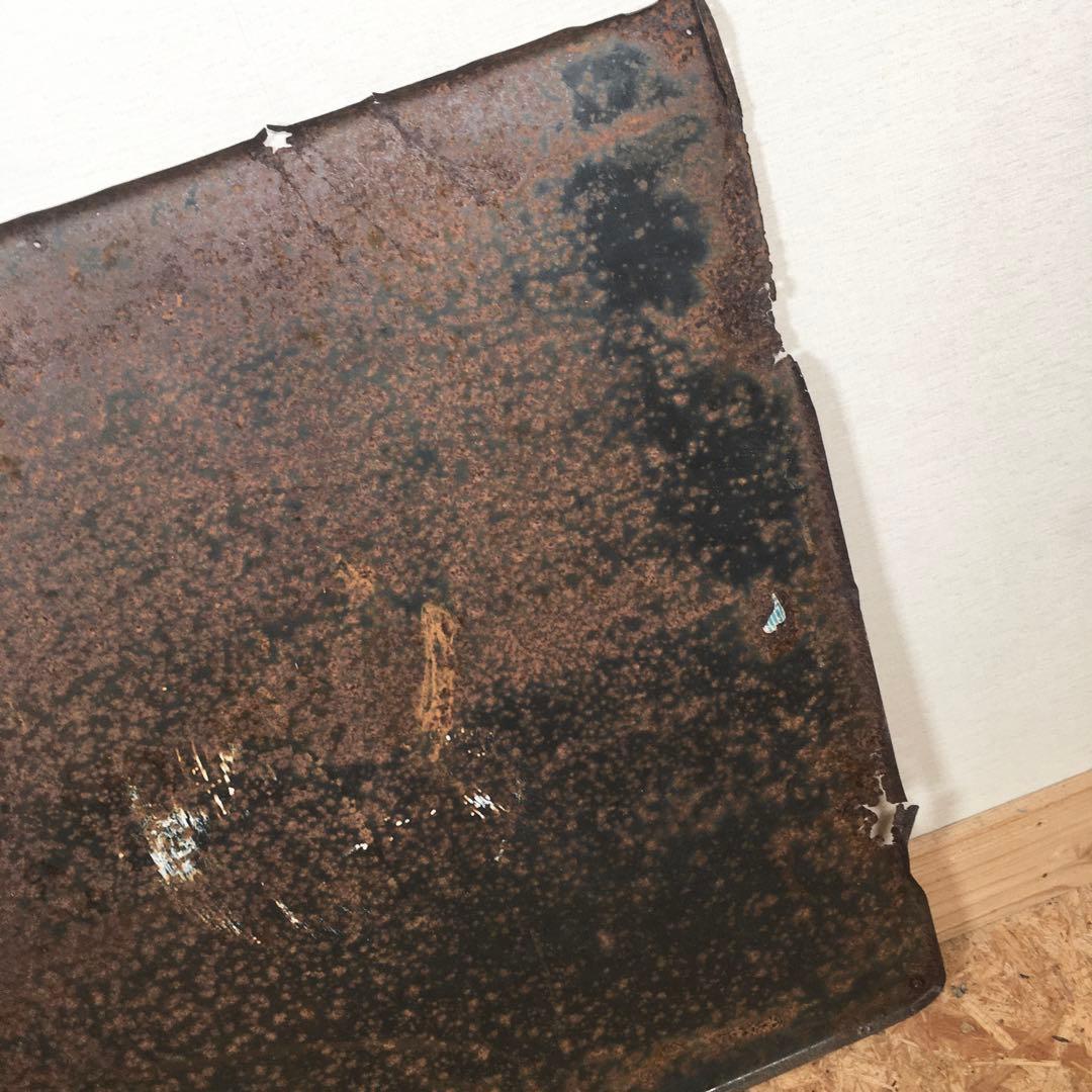 ☆★縦約91㎝×横約91㎝☆ハイアース ホーロー看板 琺瑯看板 昭和レトロ