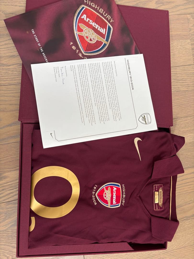 【激レア】アーセナル　ハイバリー限定ユニフォーム