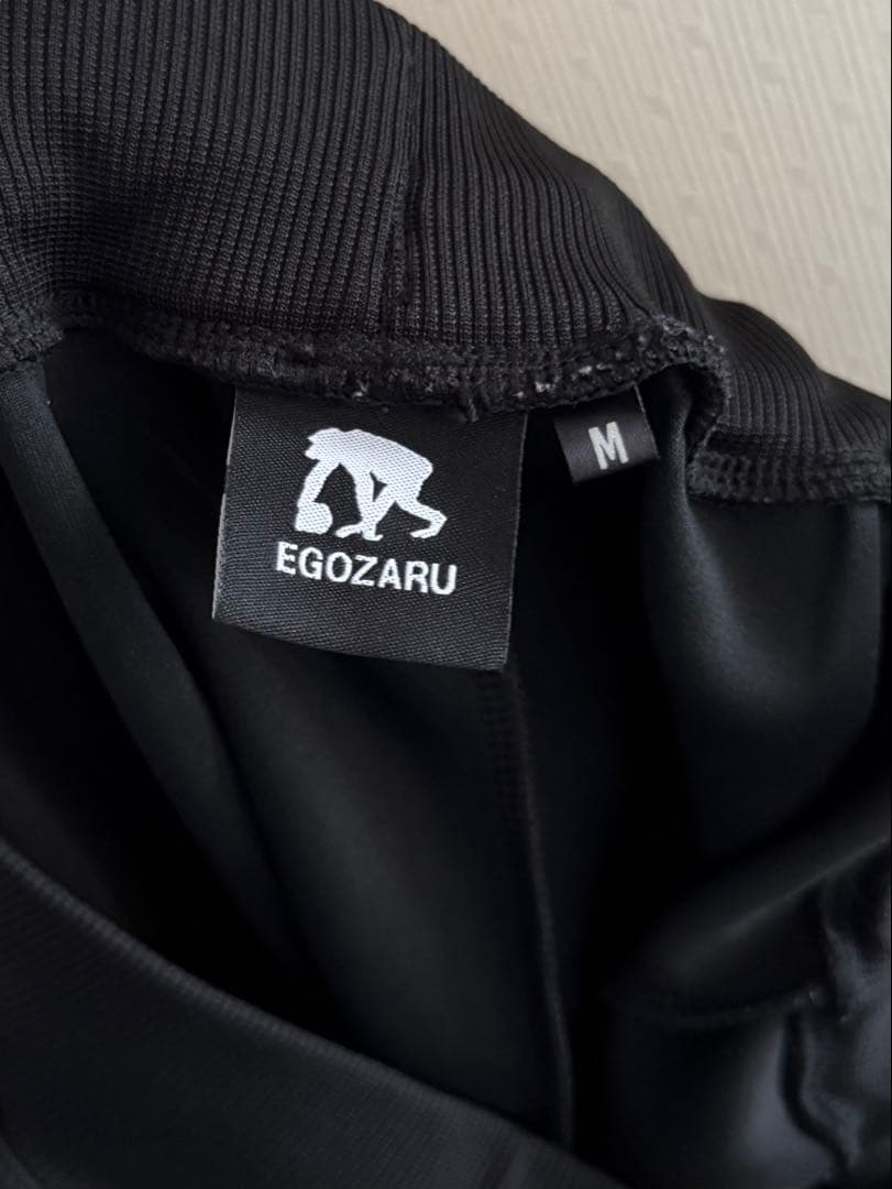 《エゴザル》EGOZARU セットアップ パーカー ジャージ M 黒