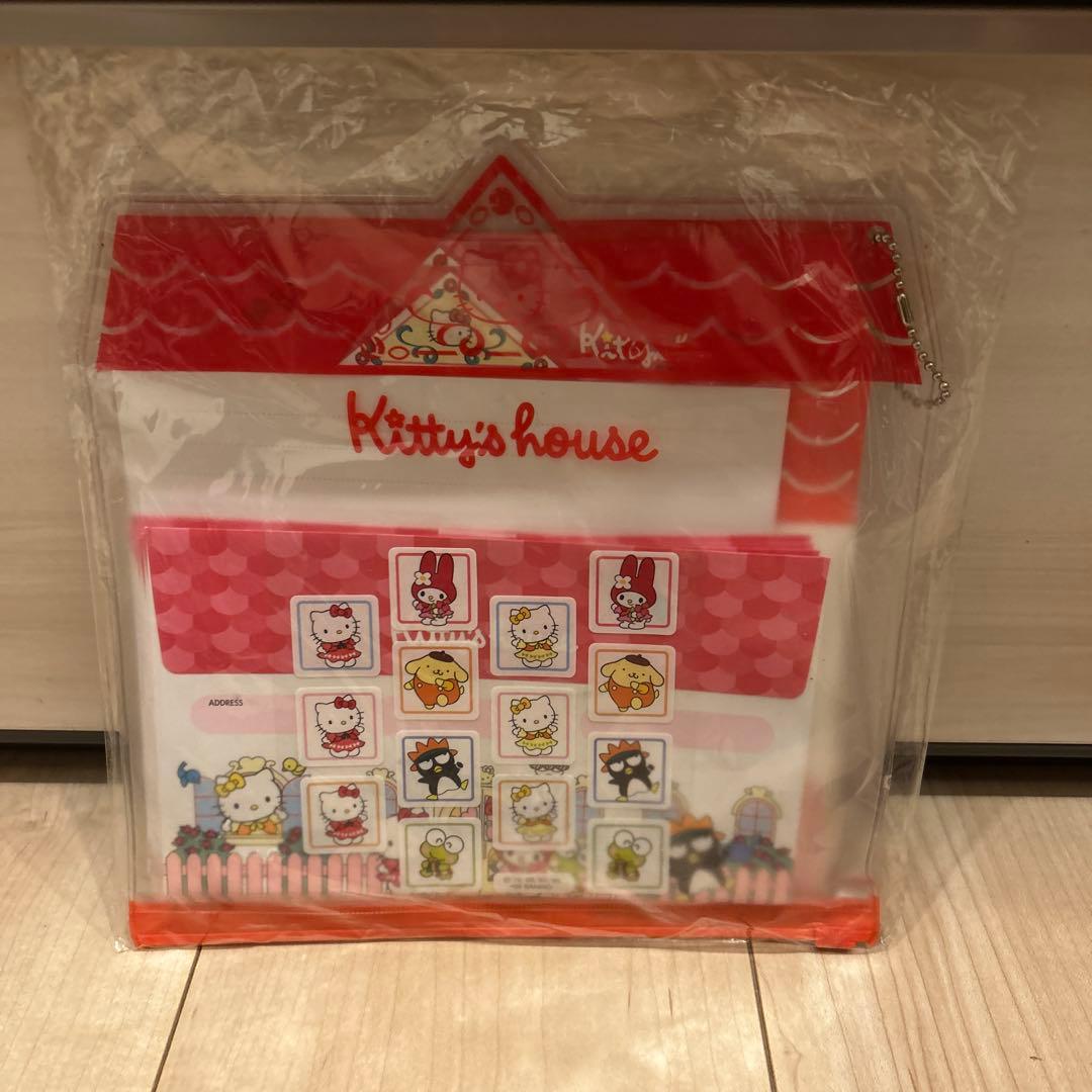 ハローキティ　レターセット　キティハウス
