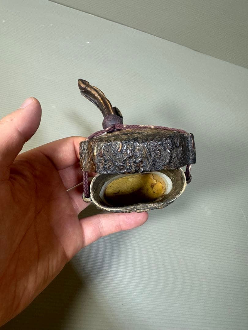 2290 時代物　印籠　根付