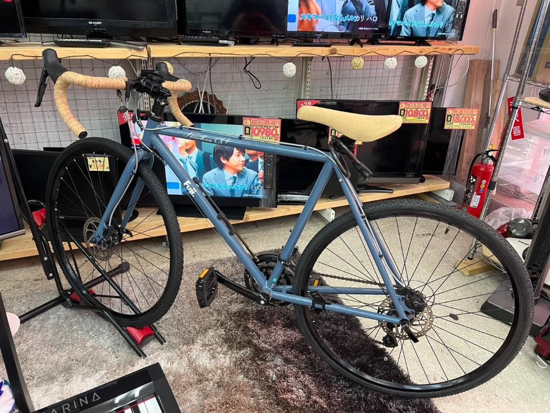 FUJI　FEATHER　CX+　グラベルロードバイク　自転車　おしゃれ
