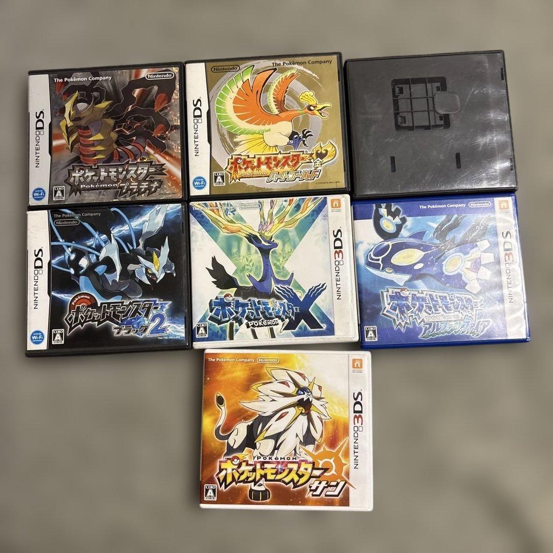 ポケットモンスター ゲームセット　バラ売り⭕️
