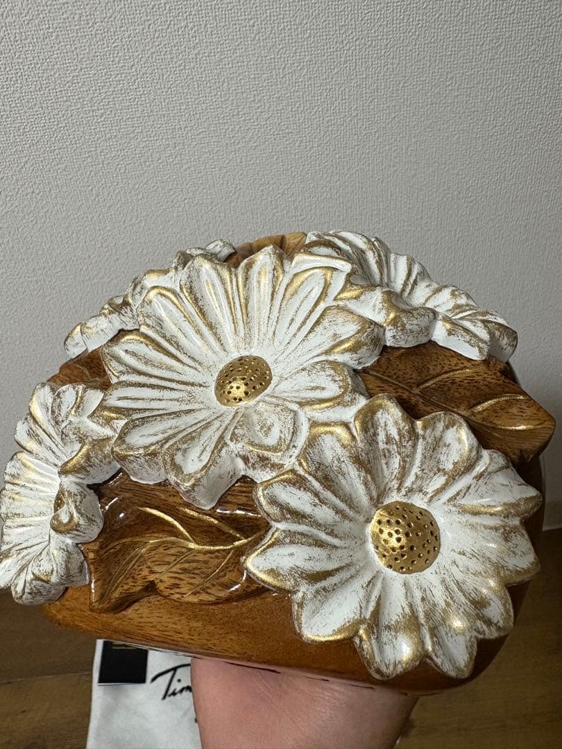 Timmy Woods ティミーウッズ ショルダーバッグ　木製