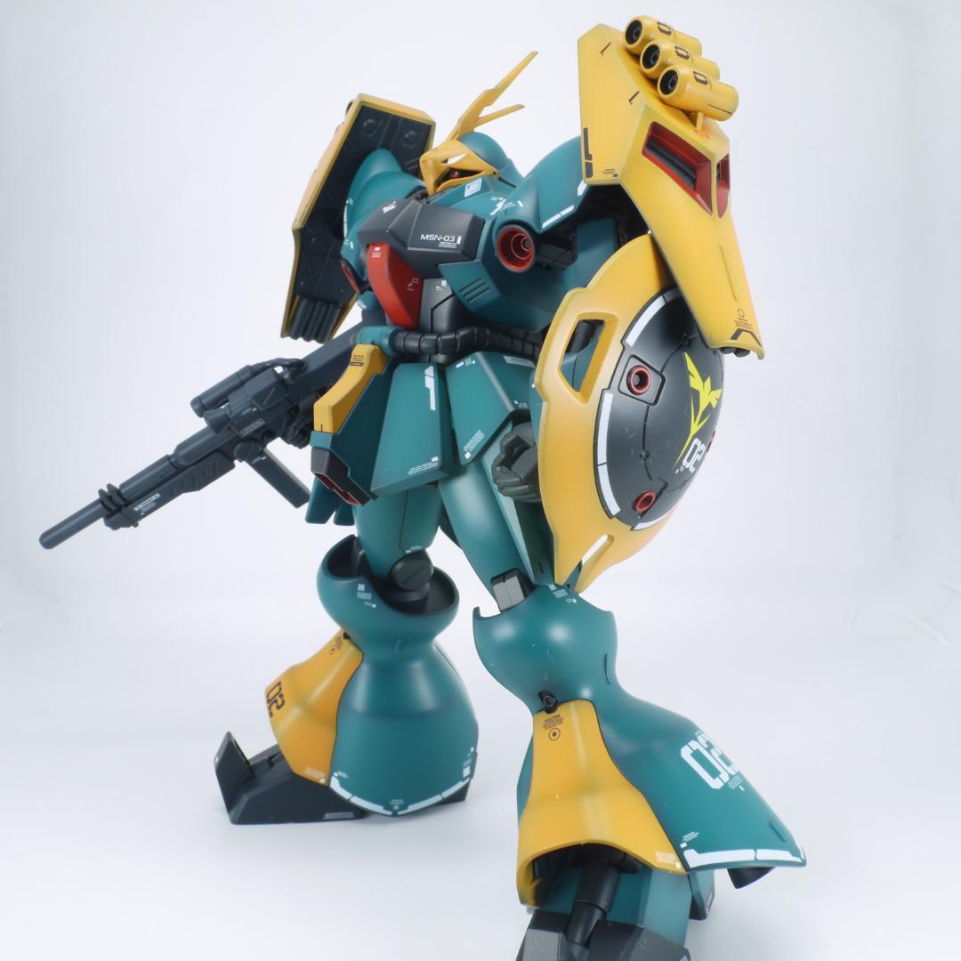 ガンプラ　HG ヤクト・ドーガ（ギュネイ機）　全塗装　完成品