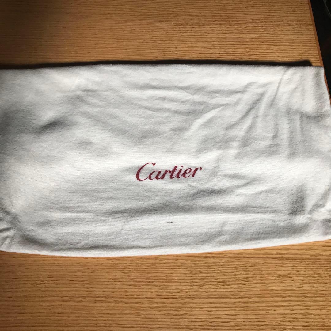 カルティエCartier マストライン　カーフブリーフケース　ライトブラウン
