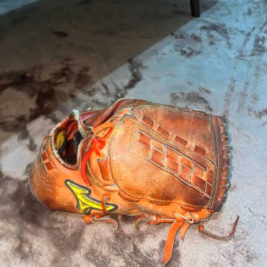 Mizuno 硬式グローブ スプレンディッドオレンジ