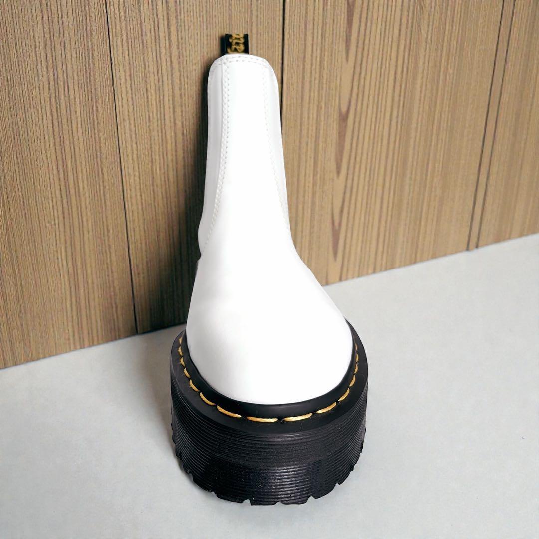 美品　Dr. Martens QUAD チェルシーブーツ24〜24.5cm厚底