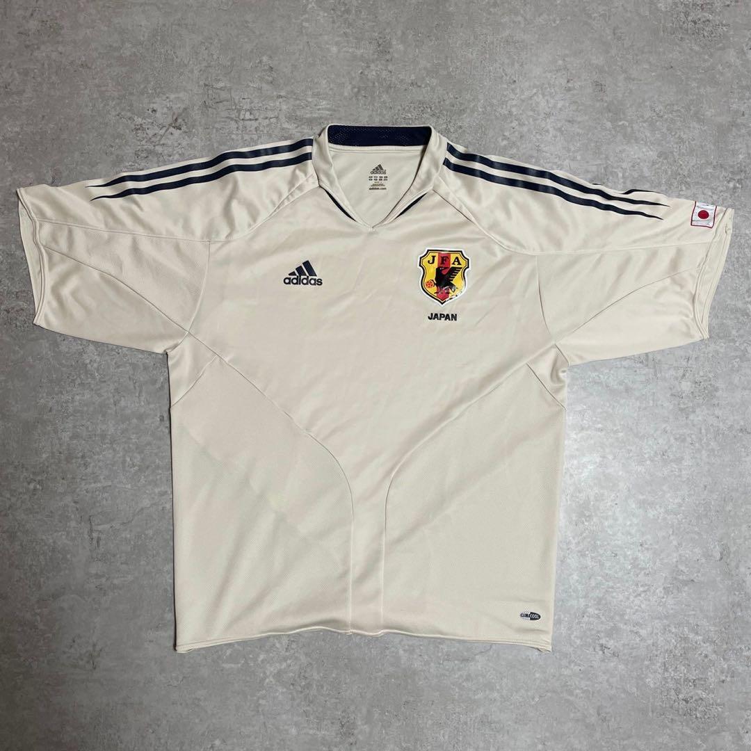 04-05 adidas 日本代表 away ユニフォーム ゲームシャツ