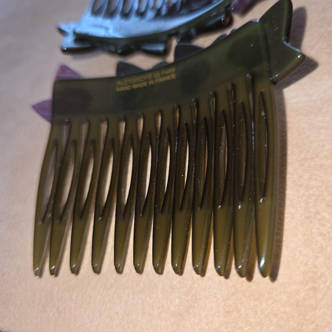 ALEXANDRE DE PARIS ヘアコーム 2個セット