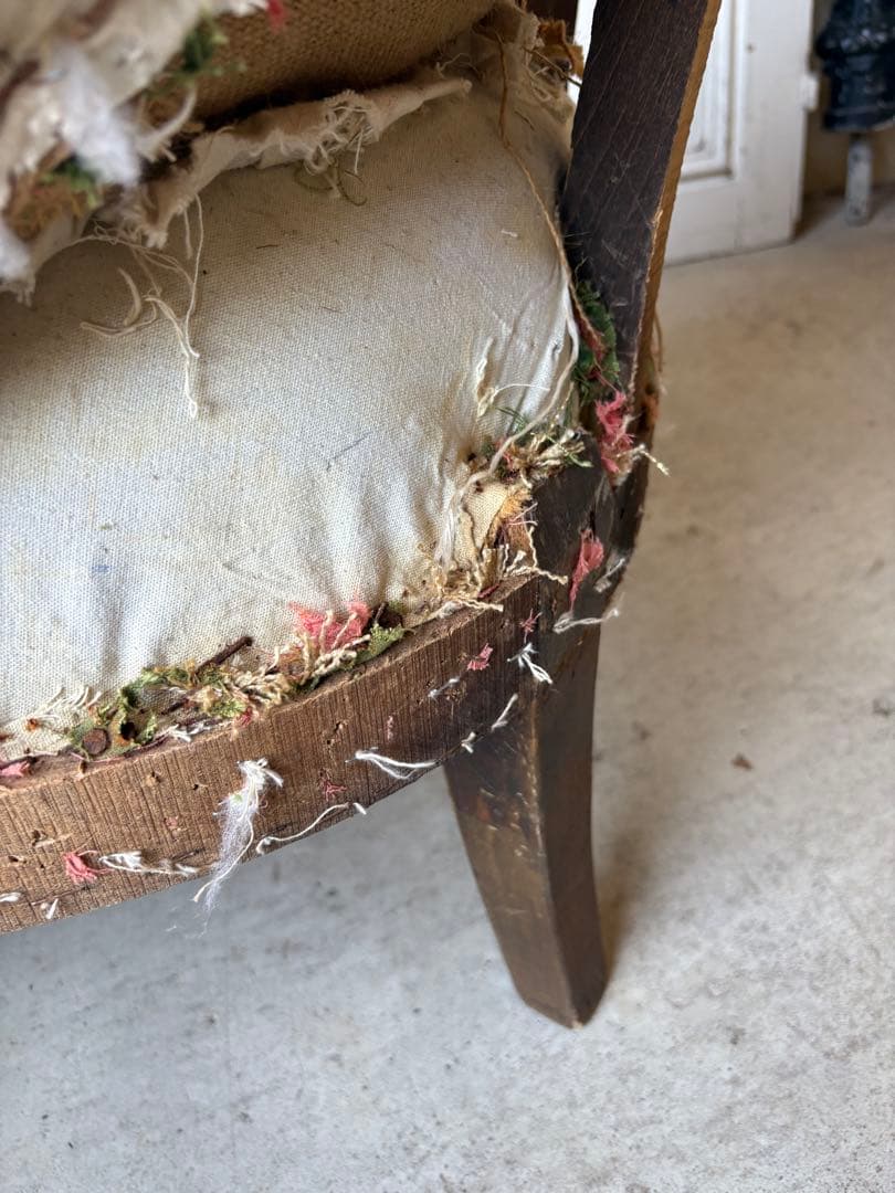 フランス　アンティーク家具　ヌードチェア