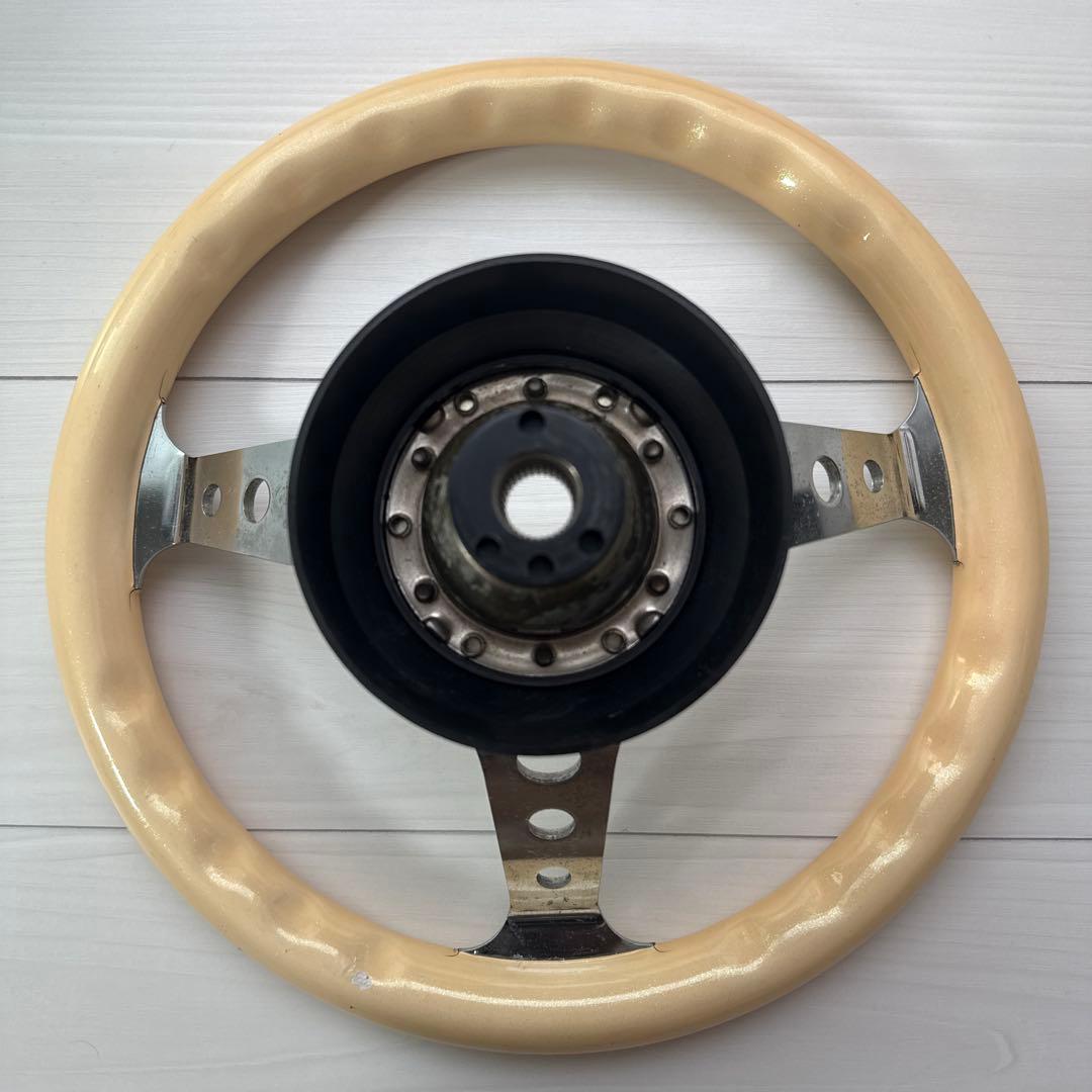 3スポーク ステアリング ハンドル 本体 ムーンアイズ