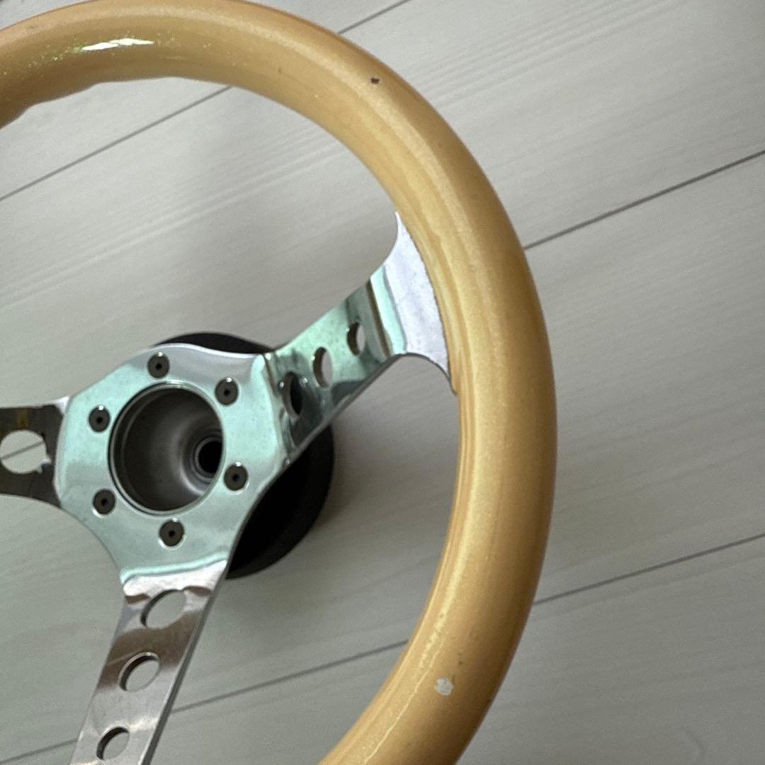 3スポーク ステアリング ハンドル 本体 ムーンアイズ