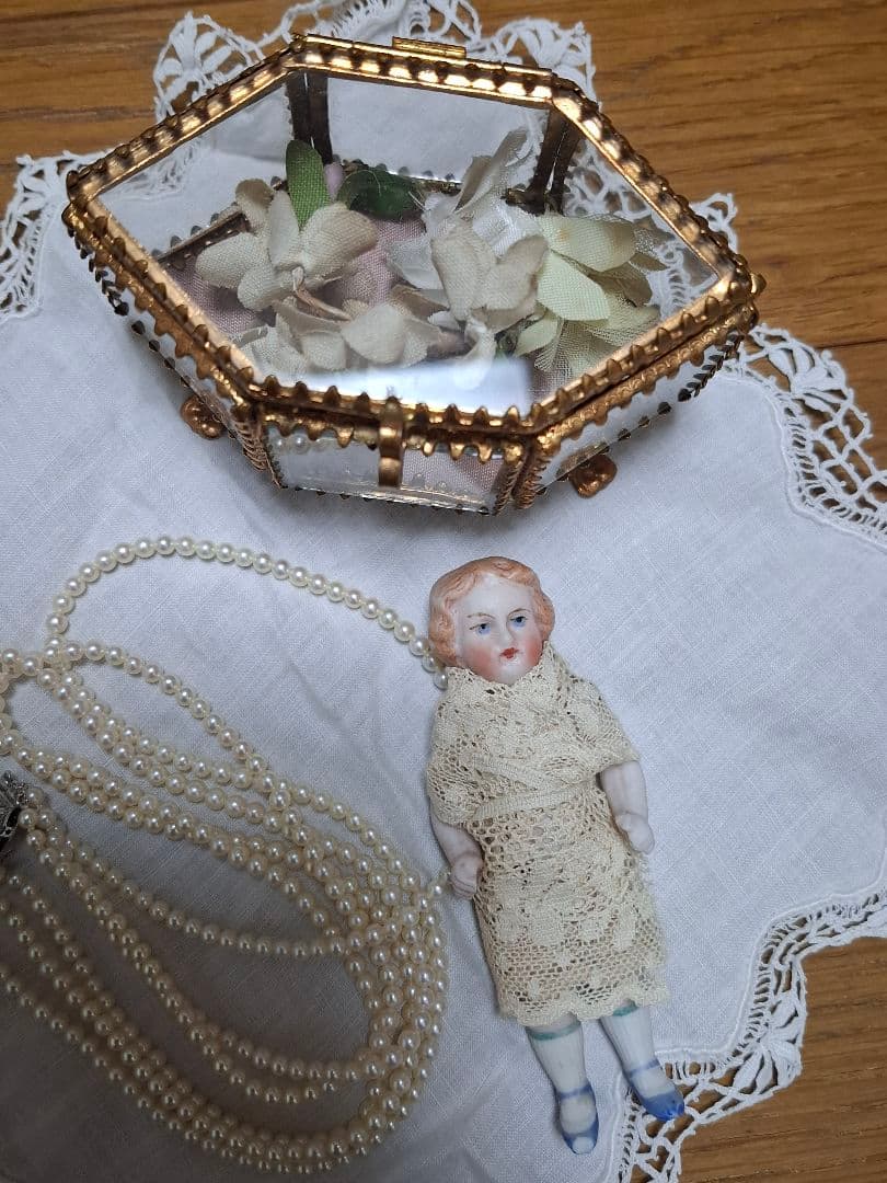 アンティーク★ビスクドール★ミニョネット★ジュモー★グローブドマリエ★2点セット