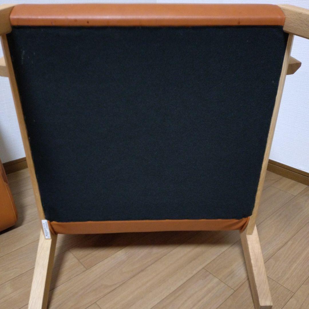 専用　引き取り　カリモク　レザー　パーソナルアームチェア