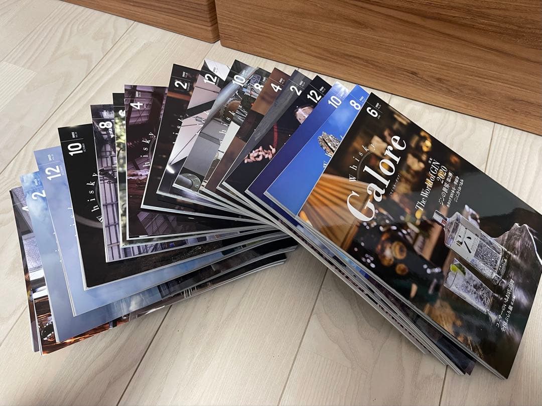 【激安、値下げ、バラ売り不可】ウイスキー　ガロア　18冊セット