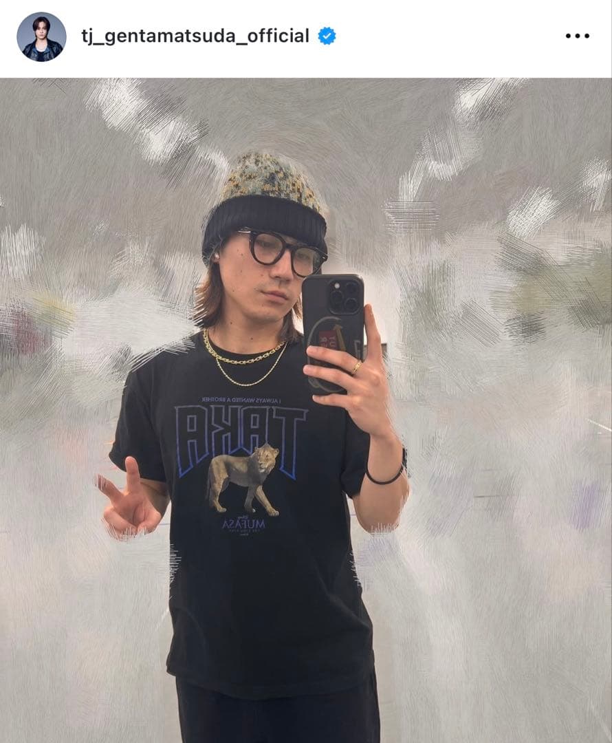 レア　ライオンキング　タカ　Tシャツ　松田元太着用