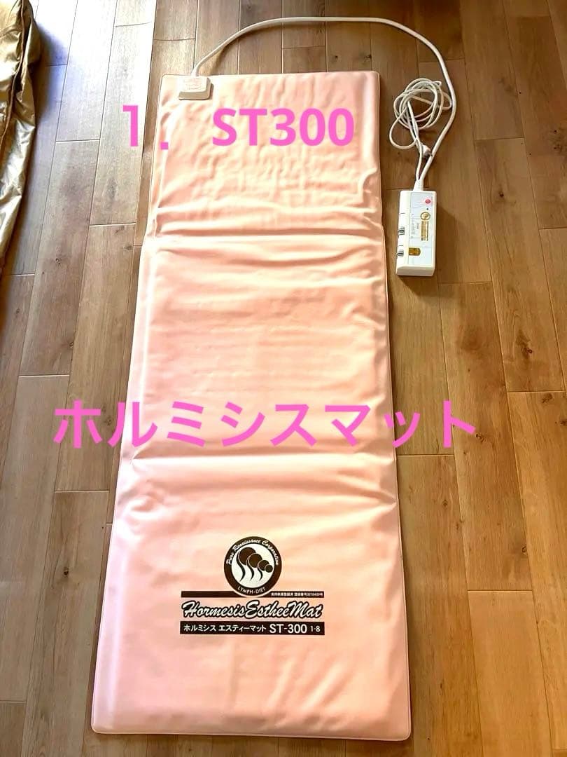 ☆ホルミシスエスティーマットST-300 ☆ゴールドエスティマットカバー