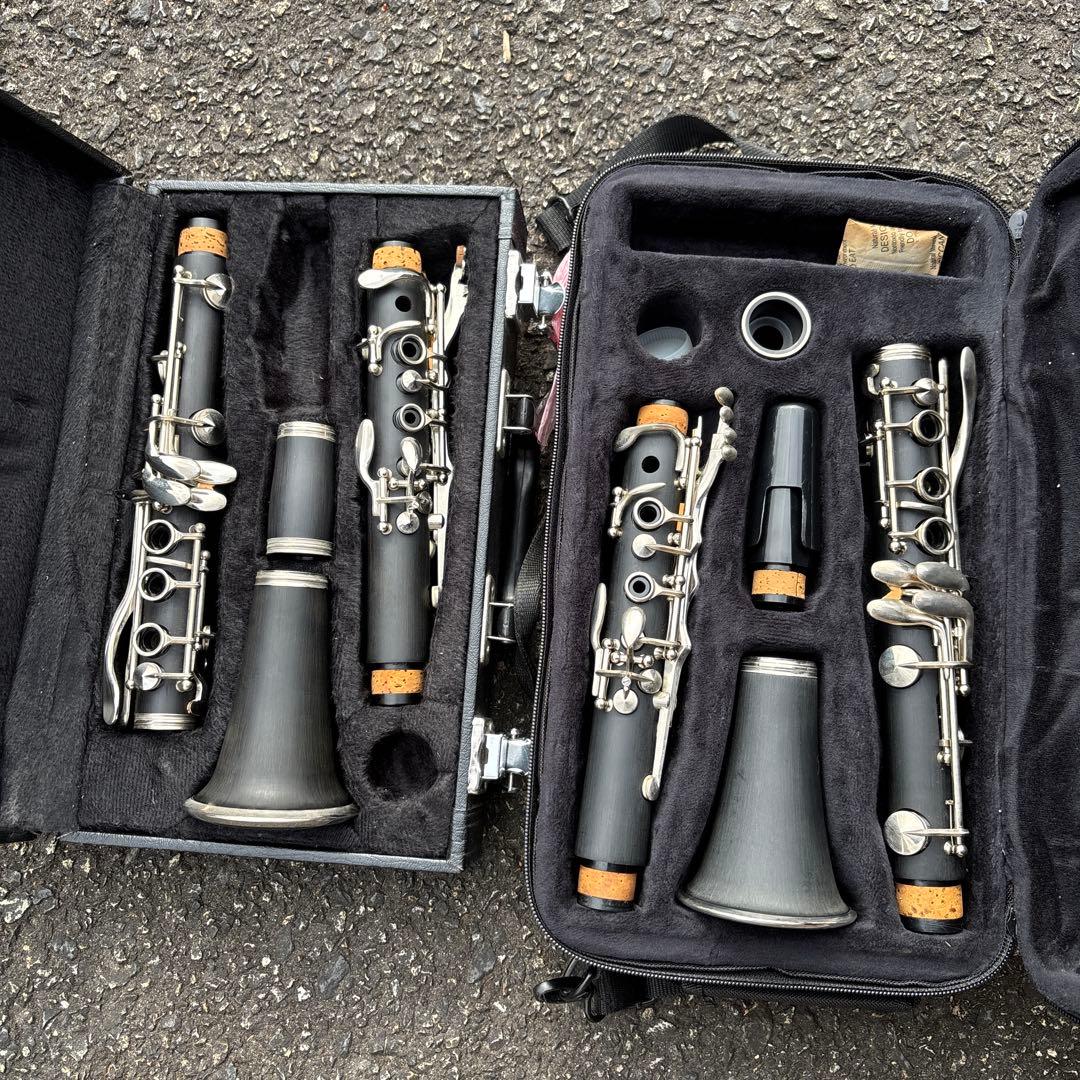 ジャンク品　ケルントナー　ノーブランドクラリネット　2本