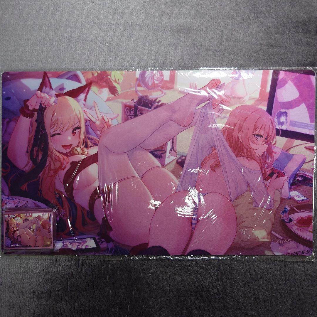 α2 着せ恋 猫耳&ゲーム 喜多川海夢&乾沙寿叶 スリーブ&プレイマット