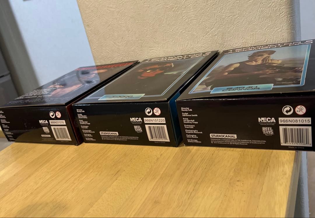 ターミネーター1・ターミネーター2 T－1000 サラ・コナー フィギュア ネカ