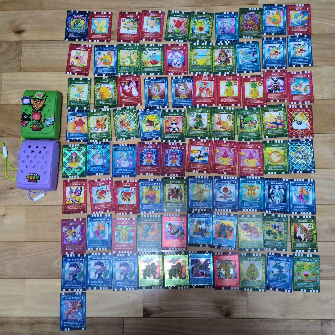 ぐるりの森　カード　81枚　ケース2個付　レアカード多数