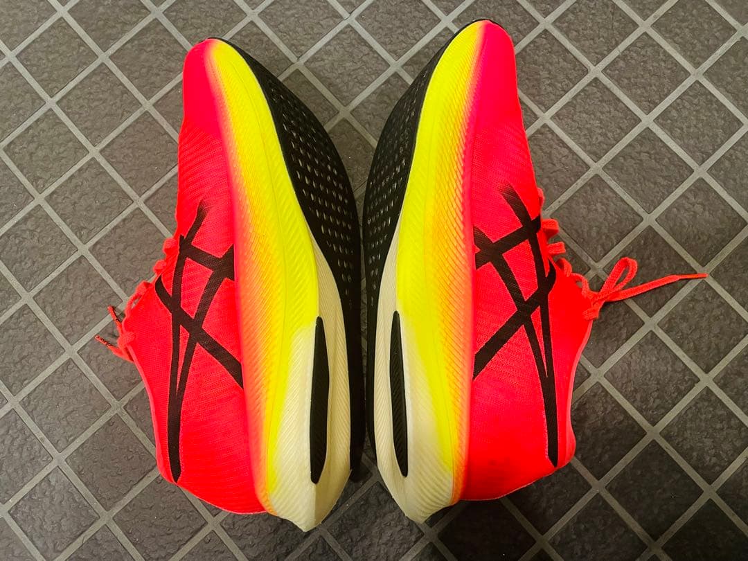 【美品】メタスピードスカイ初代 27.5 asics speed Sky