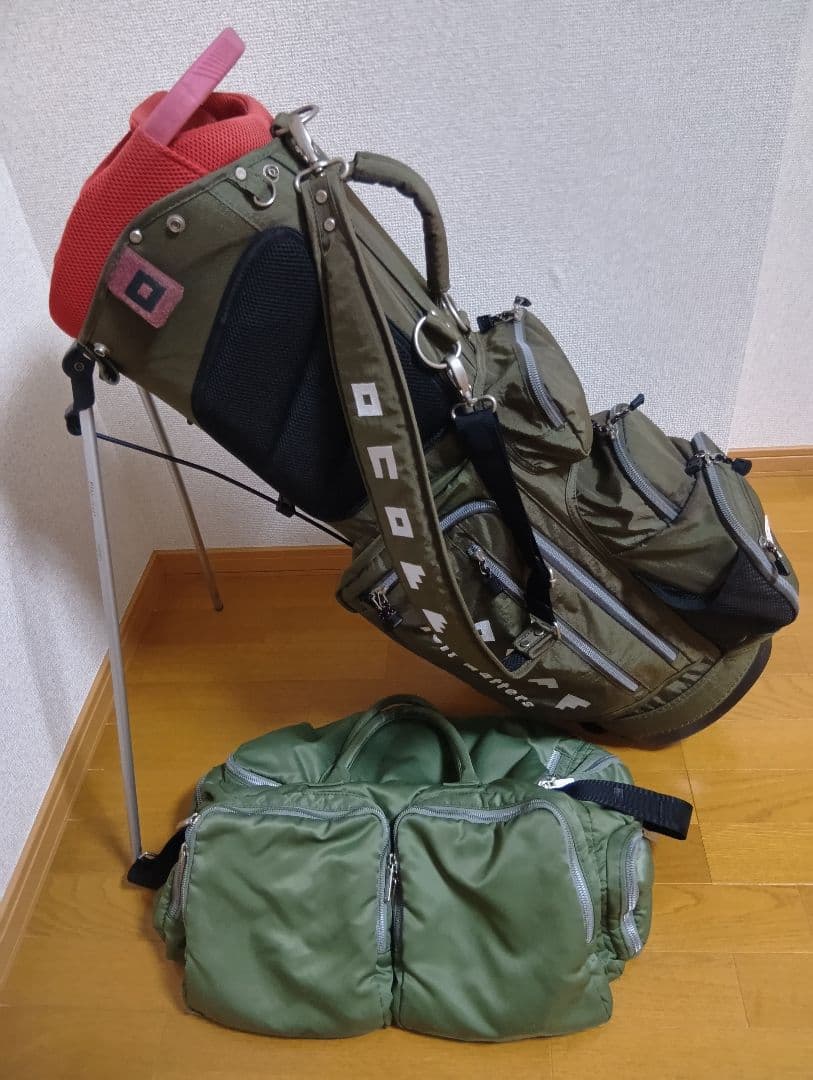 GW最終価格‼️【ONOFF（オノフ）】キャディバッグ＋ボストンバッグセット