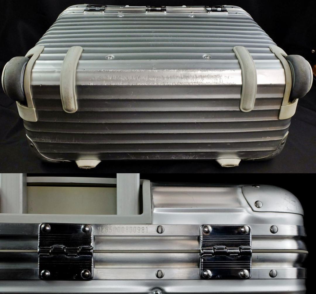 リモワ 928.50　廃盤 Vtg.『トパーズ』2輪 パイロット・トロリー36L