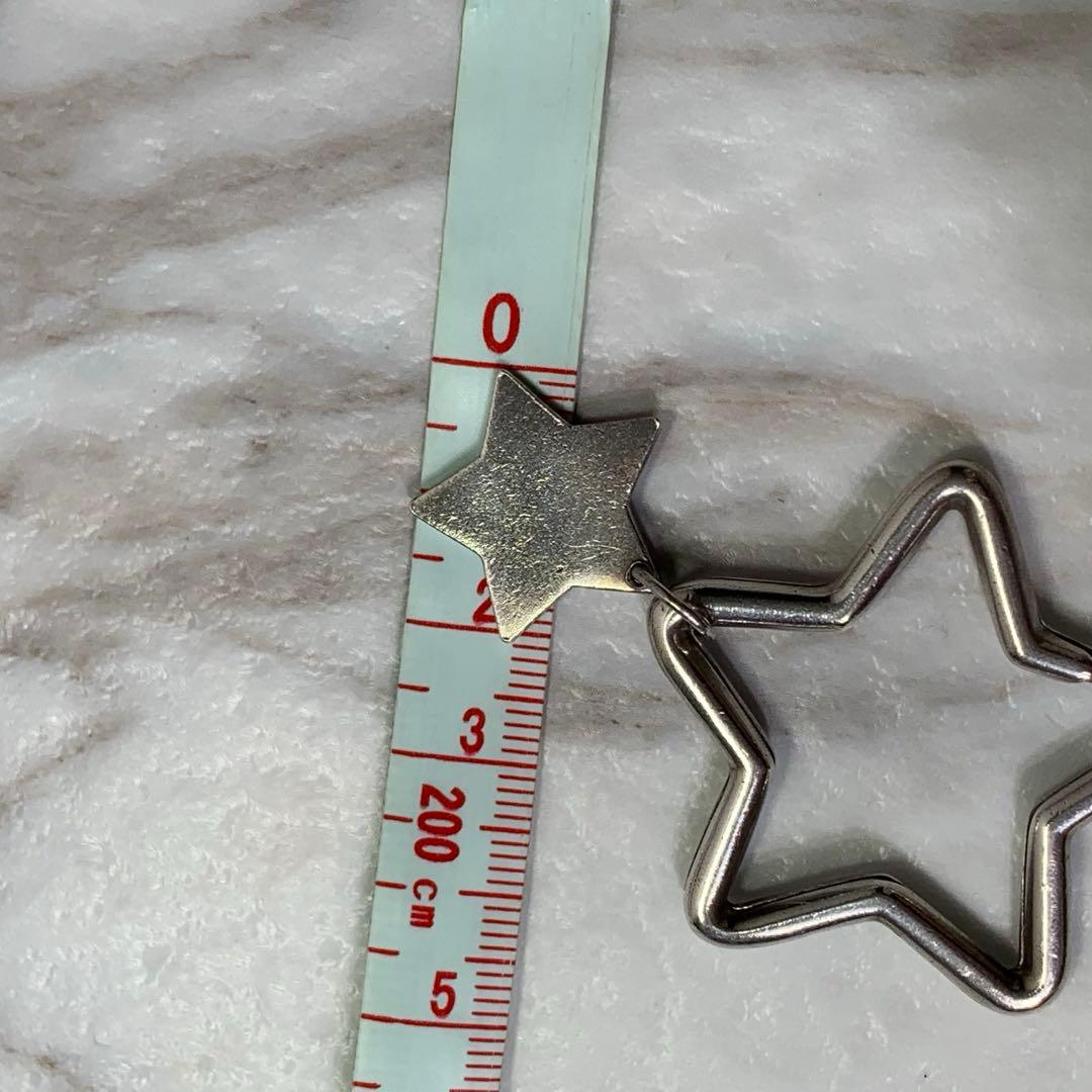 ティファニー キーリング シルバー925 刻印 スター 星 キーホルダー