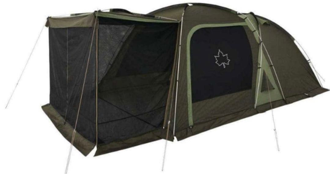 【美品】ロゴス neos 3ルームドゥーブル XL-BJ