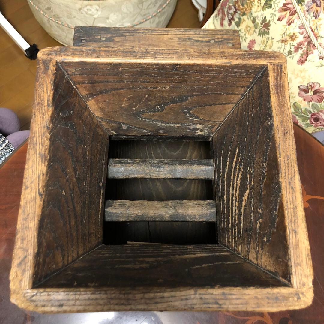 銭箱　アンティーク　鍵無し